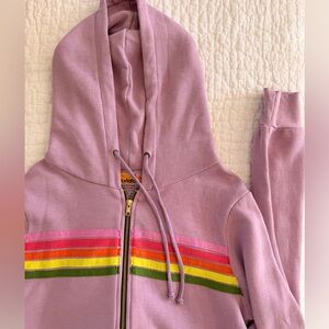 Aviator Nation Five Stripe Hoodie